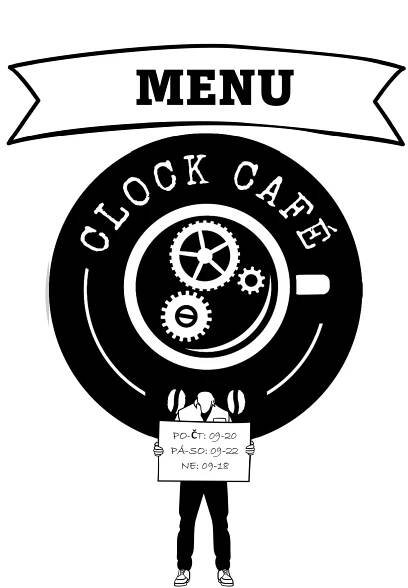 Menu Milovice – CLOCK KAFE