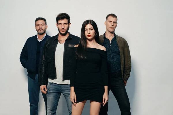 Isak Férriz, Quim Gutiérrez, Úrsula Corberó, José Manuel Poga - Tělo v ohni - Promo