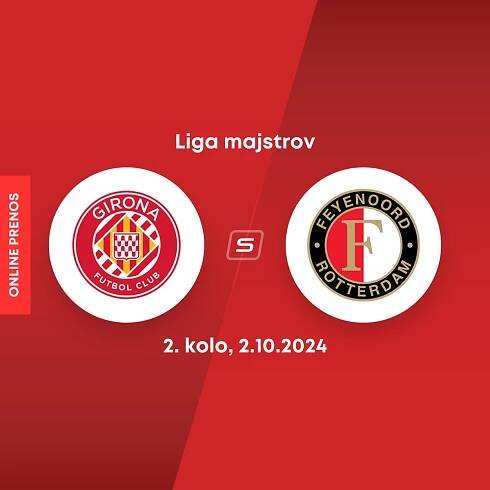 Liga majstrov: Feyenoord vyhral v Girone, k triumfu prispel aj Hancko