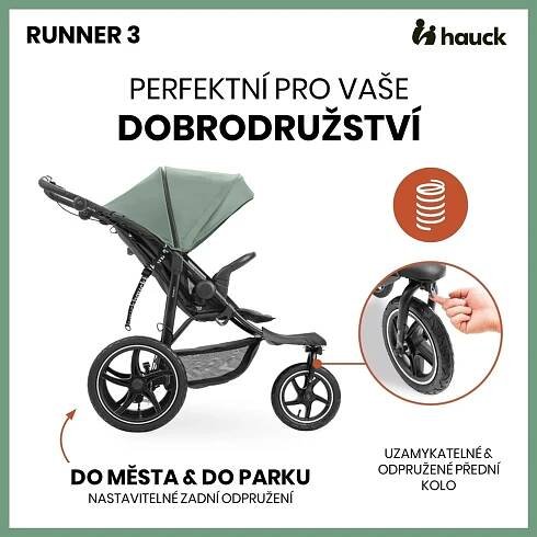 HAUCK Runner 3 s ruční brzdou