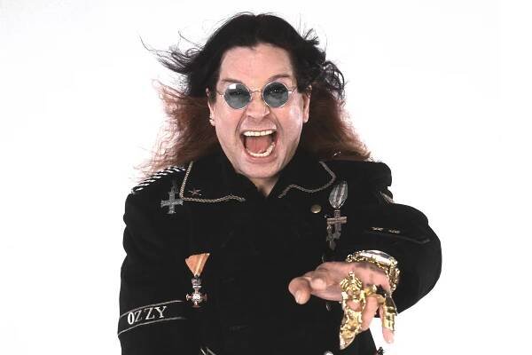 UNITED STATES - JANUARY 01:  USA  Photo of Ozzy OSBOURNE, posed, studio, with mouth open  (Photo by Mick Hutson/Redferns)