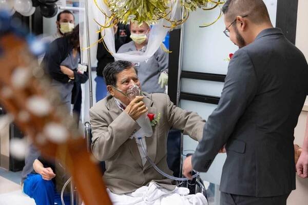Michelle Avila and Antonio Moreno ICU Wedding