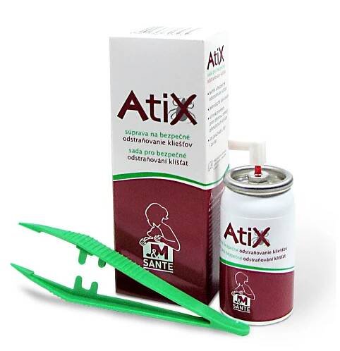 ATIX sada pro bezpečné odstraňování klíšťat