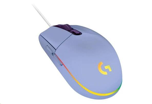 Logitech Gaming Mouse G102 2nd Gen LIGHTSYNC, USB, EER, Lilac - Svět Počítačů