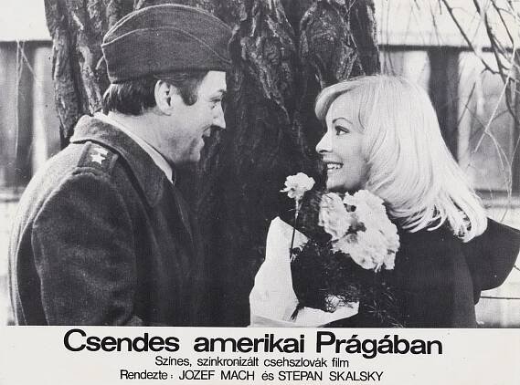 Tichý Američan v Praze - Fotosky - Barbara Brylska