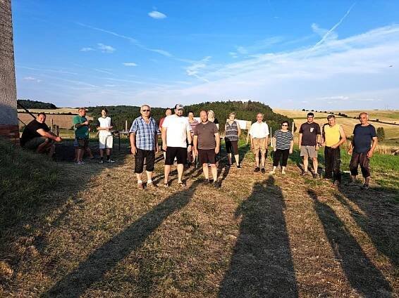 Sousedské posezení a střelecká soutěž na vyhlídce v Čečovicích 5. 7. 2025