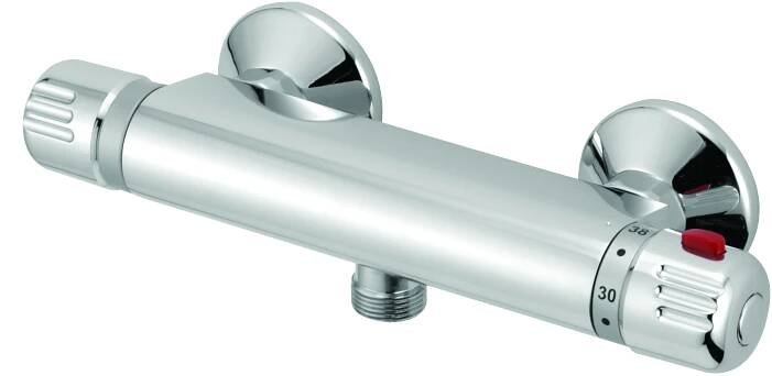Sprchová termostatická baterie 150 mm Aquamat chrom | NOVASERVIS