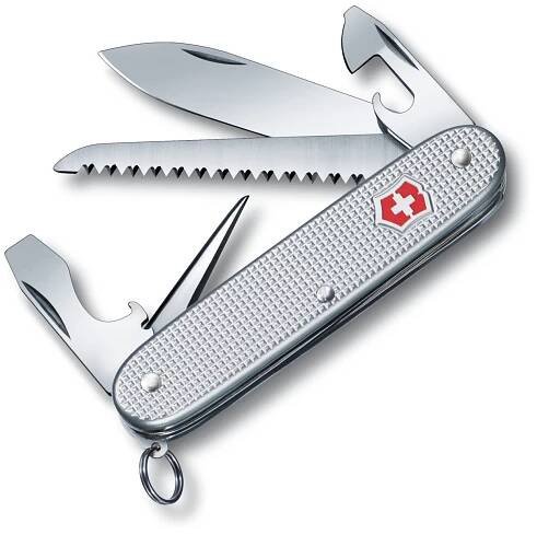 Kapesní nůž FARMER ALOX stříbrný - Victorinox