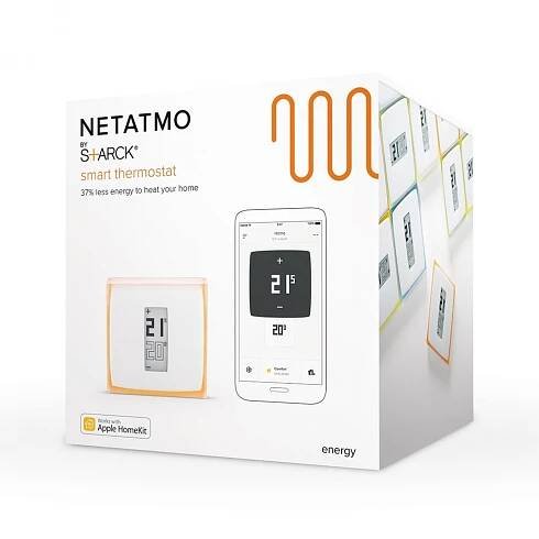 Termostat Netatmo NTH01-EN-EU Wi-Fi pro iOS/Android zařízení | PENTA CZ