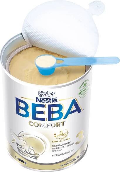 BEBA COMFORT 2, 5 HMO, pokračovací kojenecké mléko, 800 g