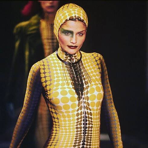Jean Paul Gaultier’s ’90s Cyber Dot Is The Print Of Party Season