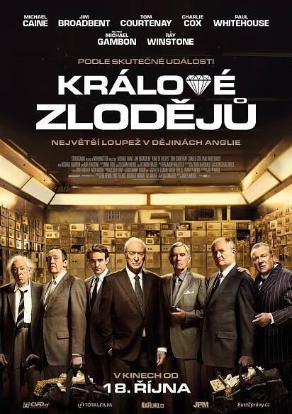 Kino tip: Jak banda důchodců spáchala největší loupež v historii Británie se dozvíte ve filmu Králové zlodějů! - Tojesenzace.cz