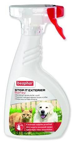 Odpuzovač BEAPHAR Stop It Exterier Sprej - 400 ml - Krmiva Hostivice