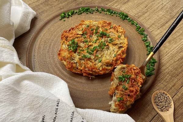 Air Fryer Potato Rosti - Corrie Cooks