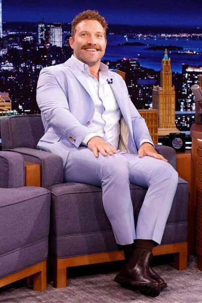 THE TONIGHT SHOW STARRING JIMMY FALLON -- Episode 1501 -- Pictured: Actor Jai Courtney during an interview on Monday, August 16, 2021