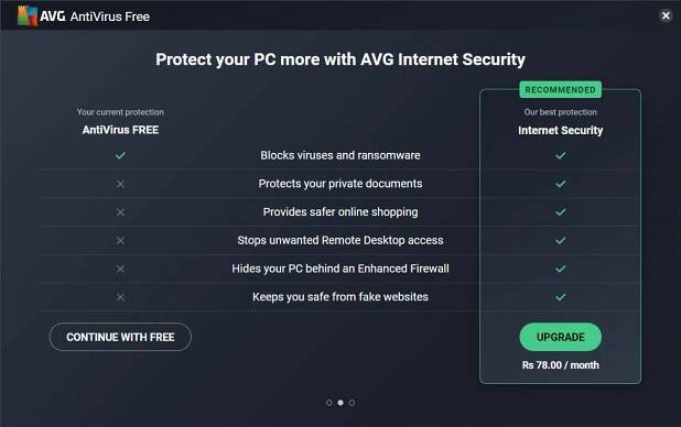 AVG Antivirus Free Vs. Premium Features