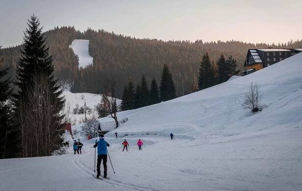 Běžkařský závod Noční stopa Valachy ve Velkých Karlovicích