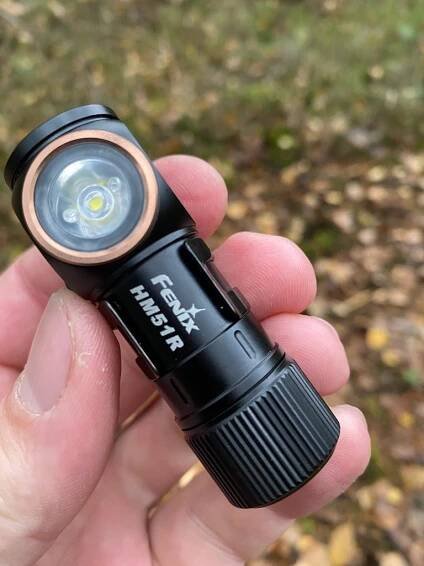 Nabíjecí čelovka Fenix HM51R Ruby V2.0