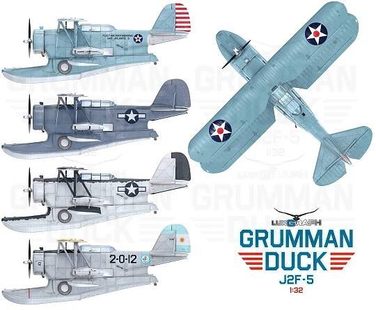 Grumman Duck J2F-5 1:32