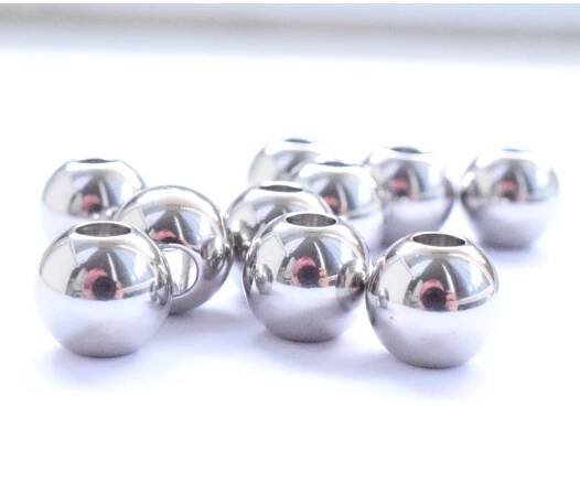 Korálek kulička 10mm z chirurgické oceli