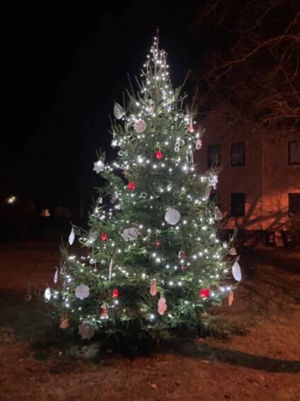 Rozsvícení vánočního stromku 30. 11. 2024 na Horkách - Horka u Staré Paky