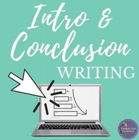 Introduction and Conclusion Writing Graphic Organizers & Slideshow