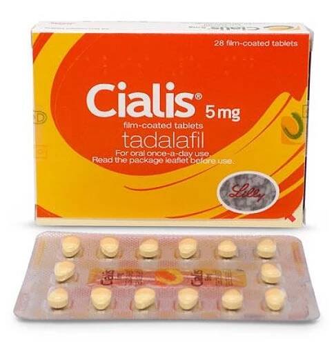 Cialis (Tadafil) - 5 mg - 28 tablet - Eli Lilly