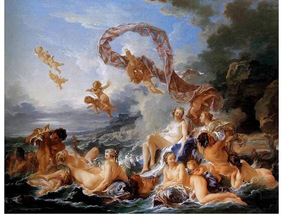 Francois Boucher 'The Triumph of Venus' 1740.