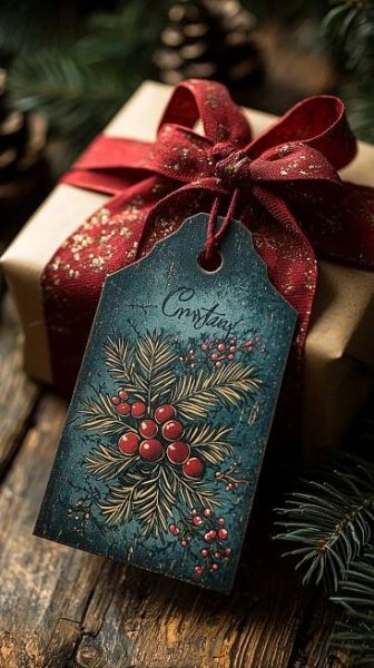 Charming Christmas Gift Wrapped in Rustic Elegance for Your Tree! | Christmas gift wrapping, Christmas makes, Christmas crafts