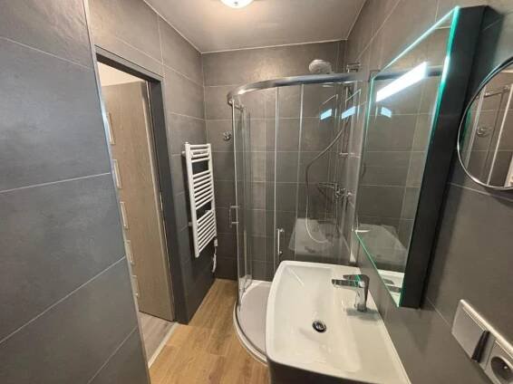 Koupelna v ubytování Apartments Gato Karlovy Vary Jenišov