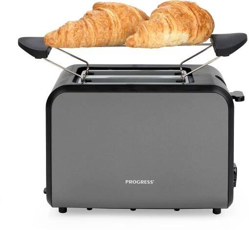 PROGRESS 2 SLICE TOASTER - GUNMETAL