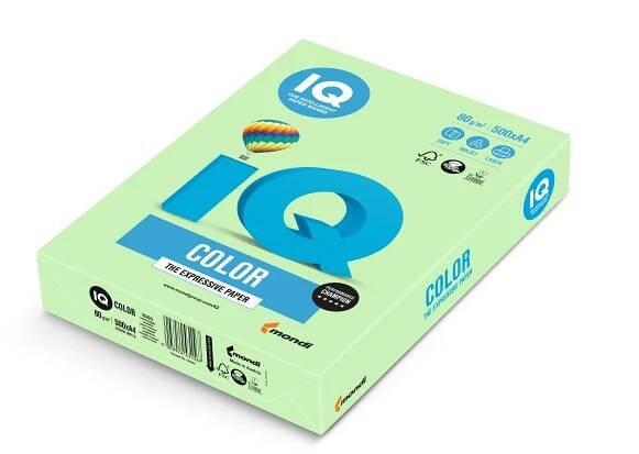 Mondi IQ MG28 A3 160 g pastelová středně zelená 250 listů