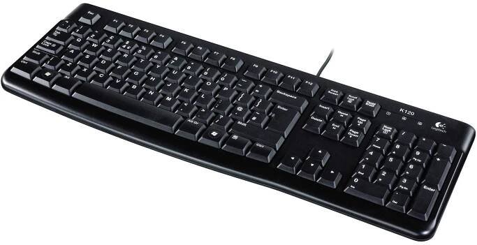 Logitech Keyboard K120 OEM - CZ/SK