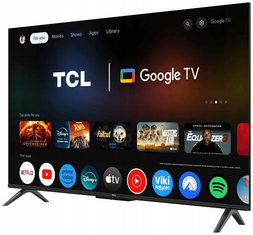 Televizor TCL 43V6C 43" LED 4K UHD Google TV Dolby Atmos HDMI 2.1 Značka TCL