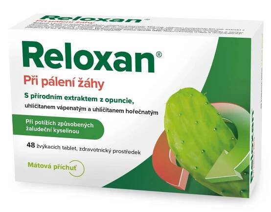 Reloxan Mint 48 žvýkacích tablet
