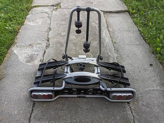 Nosič na tažné zařízení pro 2 kola. Thule EW 900 - Cyklistika