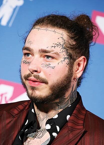 Post Malone
MTV Video Music Awards, Press Room, New York, USA - 20 Aug 2018