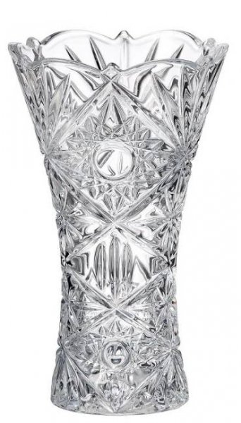Crystalite Bohemia skleněná váza Nova Old Miranda X 20 cm