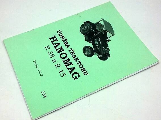 Hanomag R 38 a R 45- Návod k údržbě reprint - Image 2