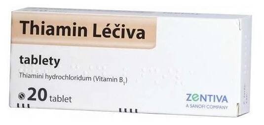 Thiamin Léčiva 50mg tbl.nob.20