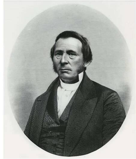 Elder Silas Curtis who led William Ellis Foy to Christ and baptized him (no known picture of Foy exists)  heart unite in the song of the angels, “Glory to God in the highest, peace on earth, and good will towards men.’”?°* I then saw such a fulness in Christ, that I wanted to proclaim it to all the world. O the glory of God that filled my soul! Three months rolled away in which I enjoyed sweet communion with my God.*” I was then thrown into a trial by those who should have been nursing fathers in Israel, and thus remained many days, struggling in prayer; but the Lord knows how to deliver the godly out of temptation.””°° A father in Israel whom I visited at this time, gave me instruction that proved a blessing to my soul. I then joined the Sabbath School, and was there instructed for the first time, to read the word of God, and soon became able to read my little bible. Immediately the duty of baptism was impressed upon me; and after three months disobedience, I went before the church and related the dealings of God to my soul, and the day following was led down into the liquid stream by Bro. S. Curtis,   and was buried with my Saviour in baptism. Then did I experience the fulfillment of the promise; “They that wait upon the Lord shall renew 