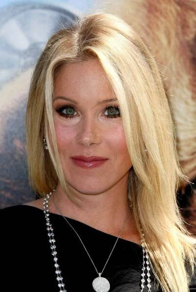 Breathtaking Close-up Portrait of Christina Applegate Wallpaper