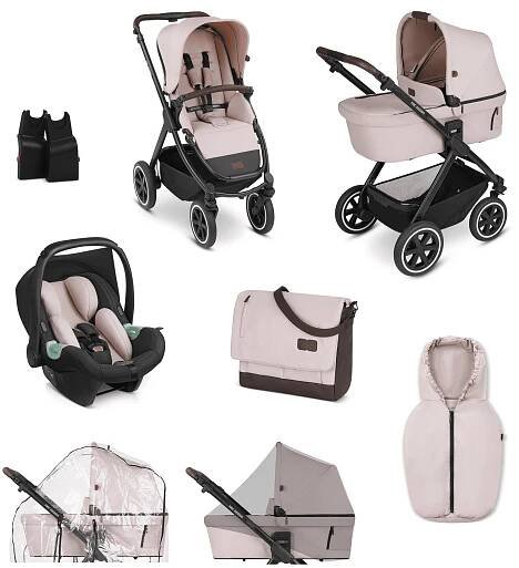 ABC Design Samba STARTER SET berry Pure