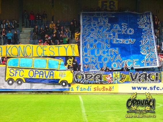 SFC Opava – HFK Olomouc - Fans SFC Opava