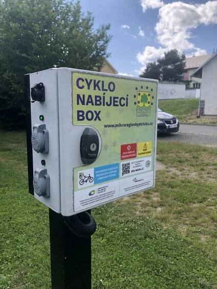 Nabíjecí stanice pro elektrokola foto 2