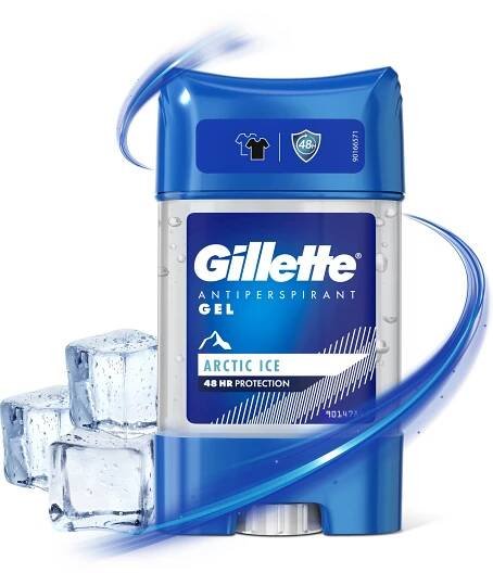 GILLETTE Arctic Ice Gelový antiperspirant 70 ml
