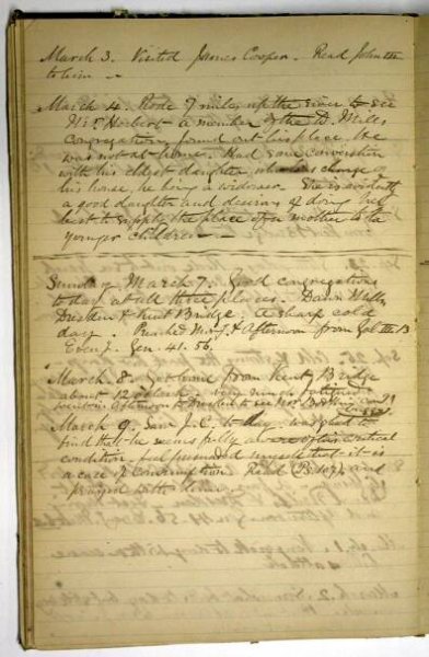 Diary of Thomas Hughes