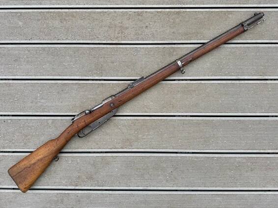 Gewehr 88, výr. Danzig 1890, r. 8x57 JS, plně funkční, platná zkušebna - Sběratelské zbraně