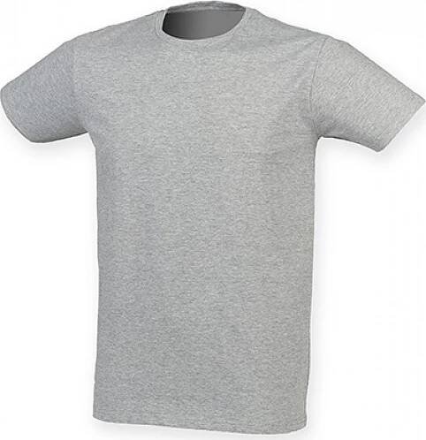 SF Men Prodloužené strečové triko Skin Fit s elastanem melír šedá od 309 Kč - Heureka.cz