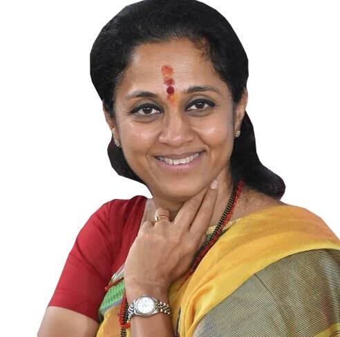 Download Photos - MP Supriya Sule, Baramati Lok Sabha Constituency, Pune, Maharashtra, Working President - Nationalist Congress